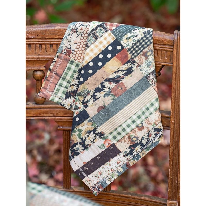 April Cornell Homestead Patchwork Napkins, set of 4