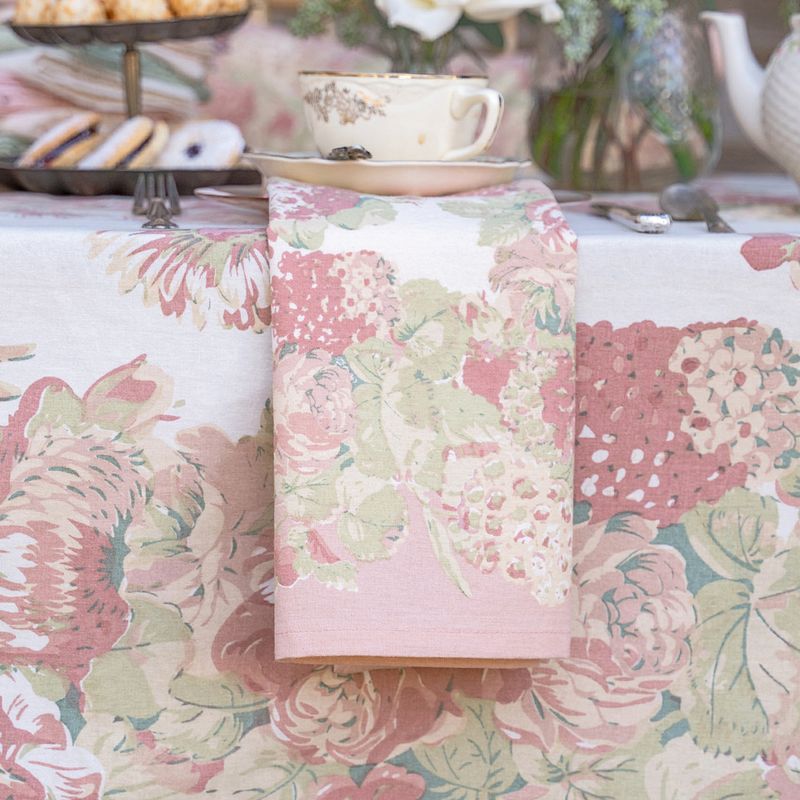 April Cornell Gathering Rose Napkins, set of 4