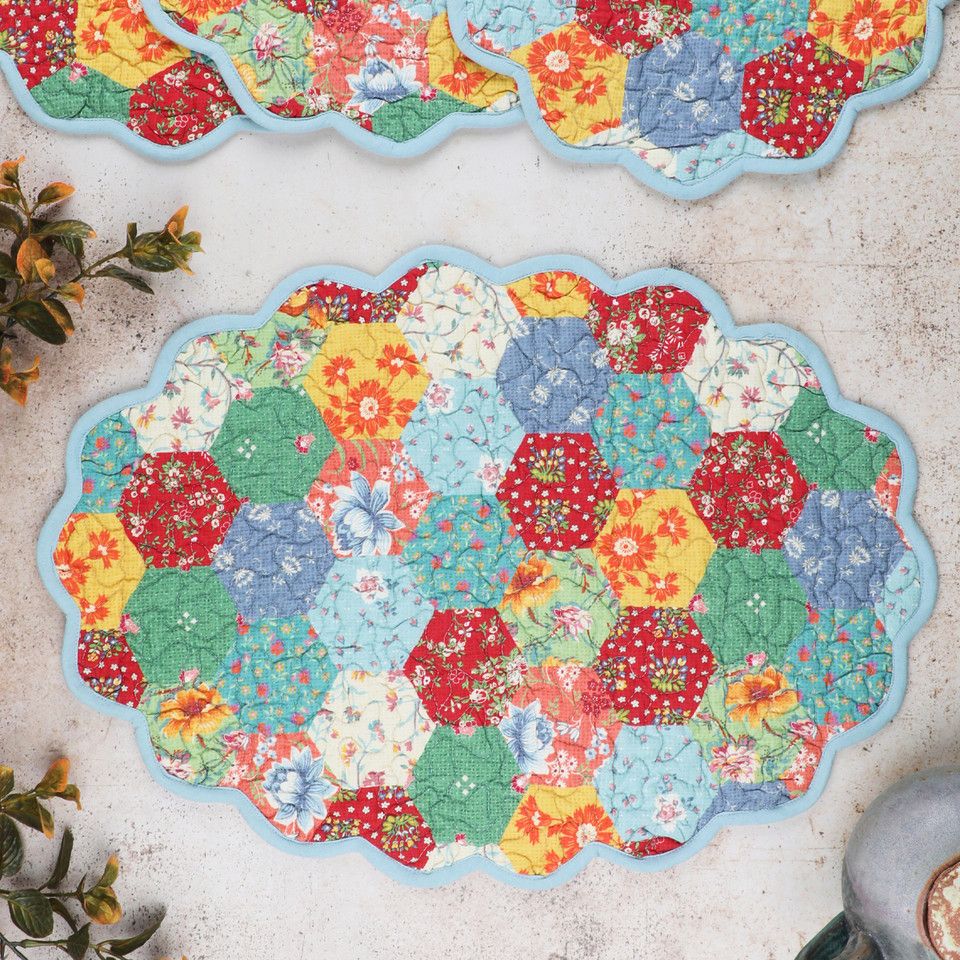 April Cornell County Fair Patchwork Placemat