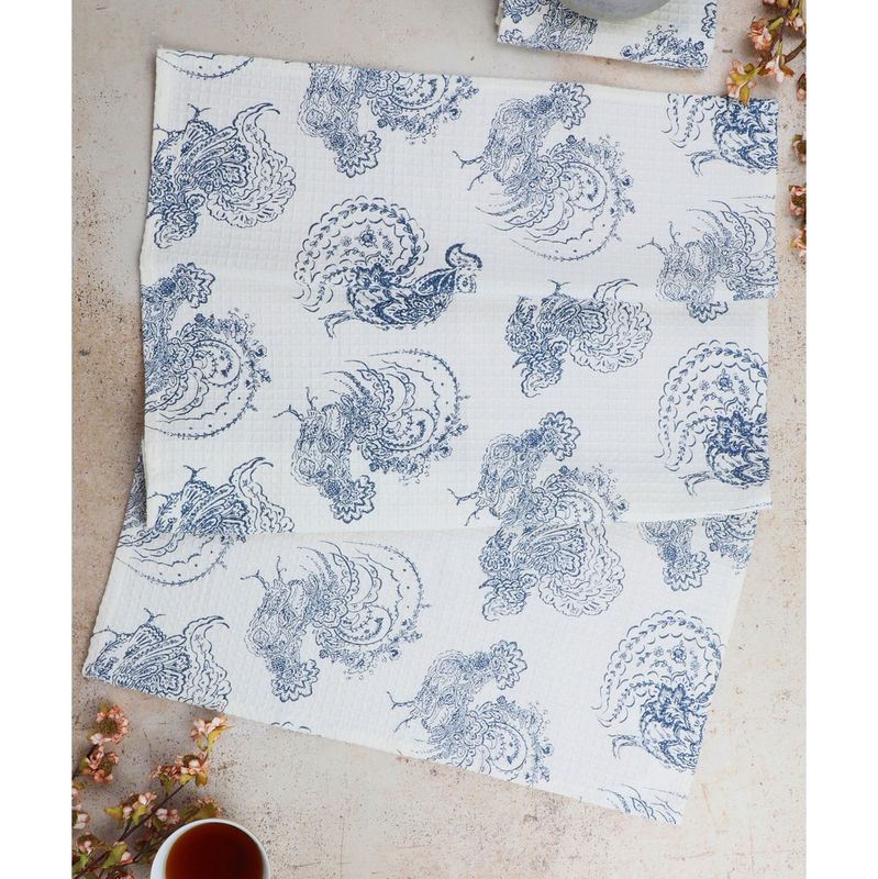 April Cornell Rooster Dishtowel