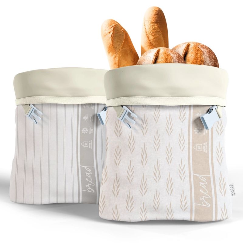 Nectar &amp; Nest Bread Bags, set of 2