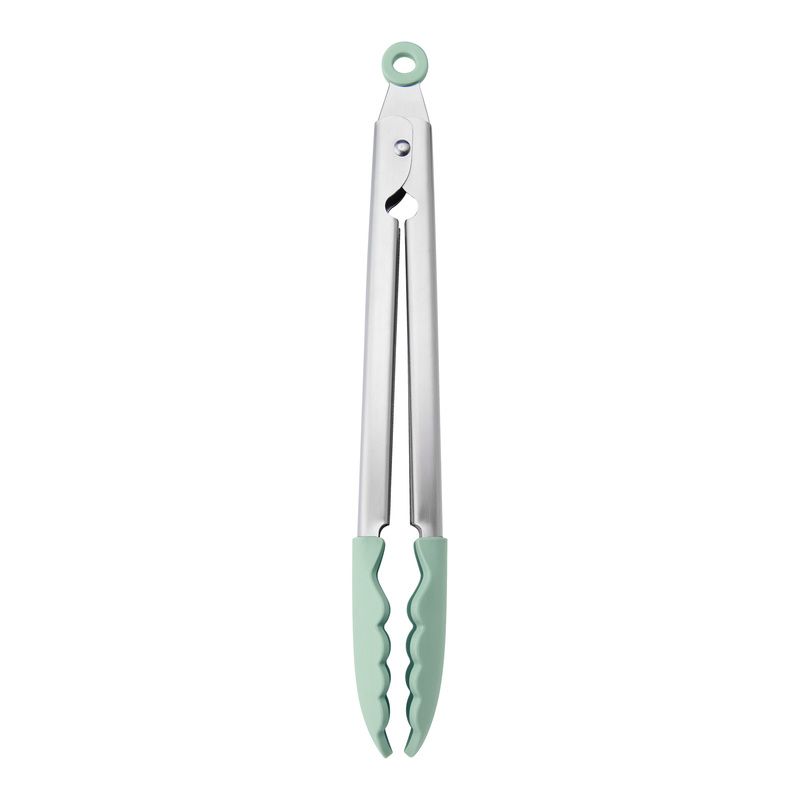 Kitchenaid Cardamom Green Silicone Tongs