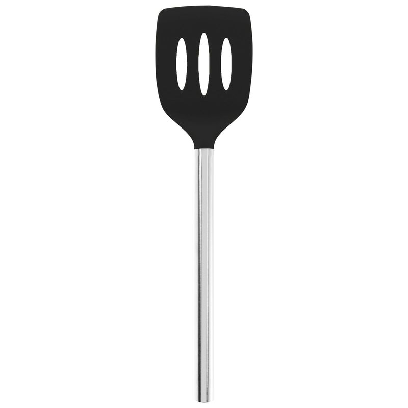 Tovolo Black Silicone Slotted Turner/Spatula