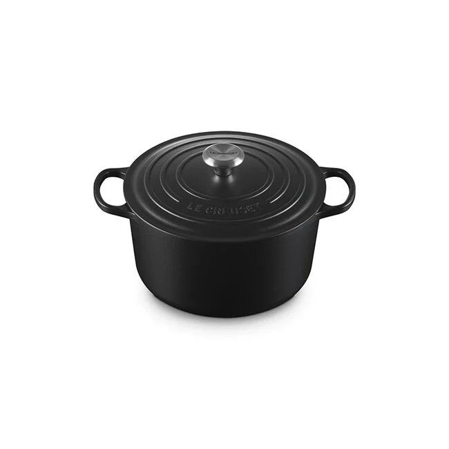 Le Creuset 6.75 quart Licorice Dutch Oven
