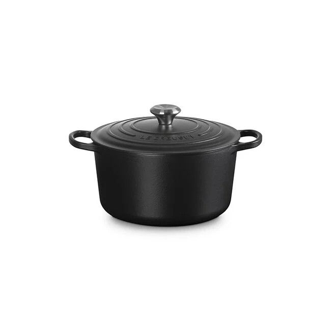 Le Creuset 6.75 quart Licorice Dutch Oven