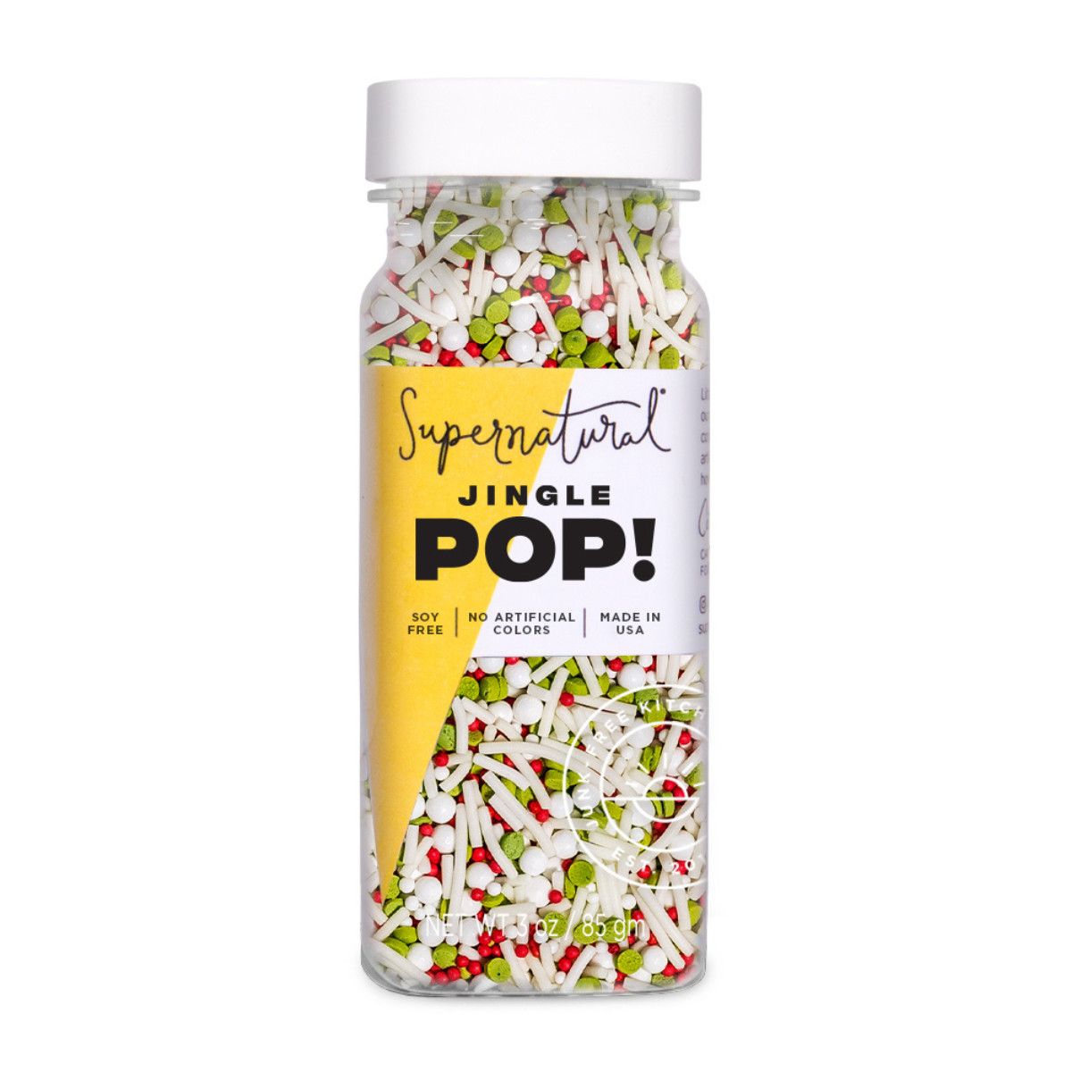 Supernatural Jingle Pop Dye-Free Non-Pareils