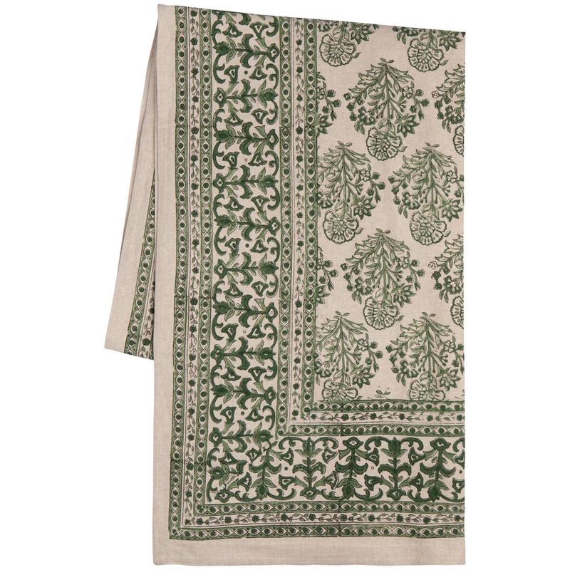 60x84” Viridian Tablecloth