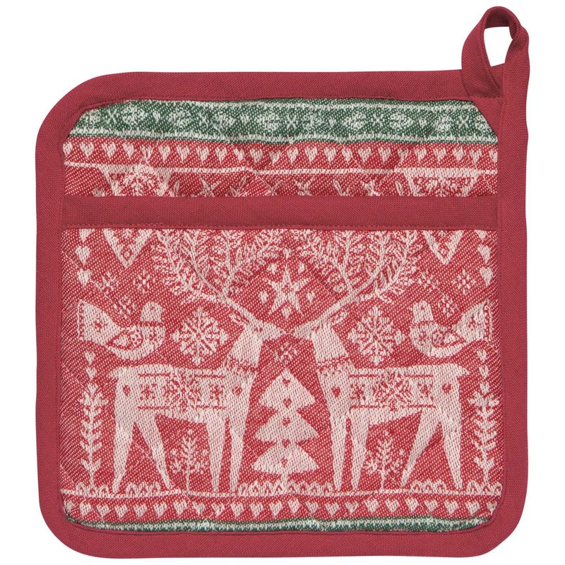 Folk Jacquard Potholder