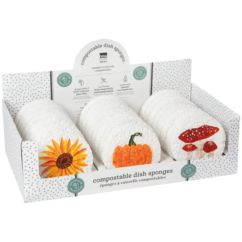 Fall Compostable Sponge