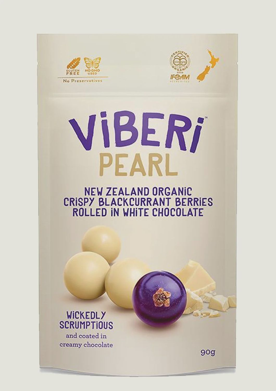 PEARL Chocolate Rolled Blackcurrants