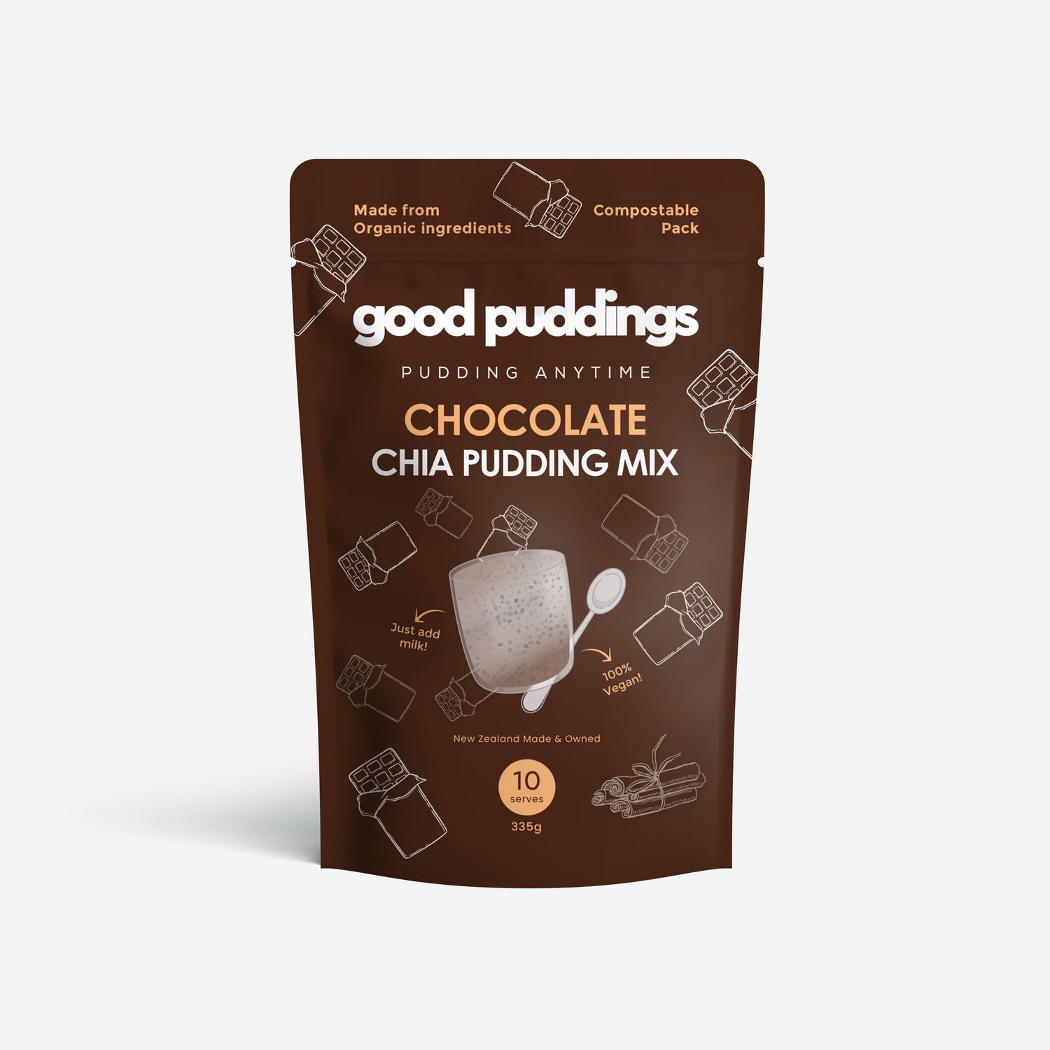 Chocolate Chia Pudding Mix