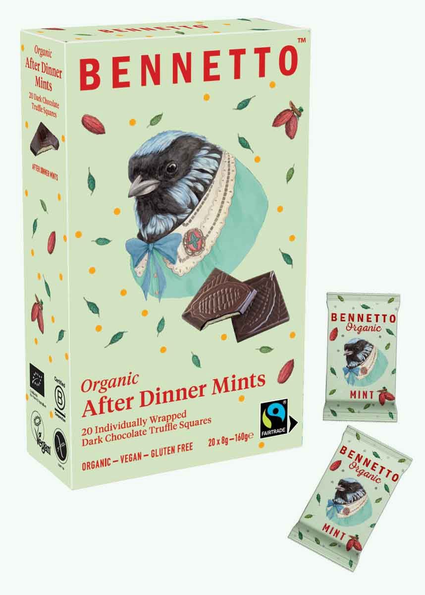 Truffle Filled Squares - After Dinner Mint