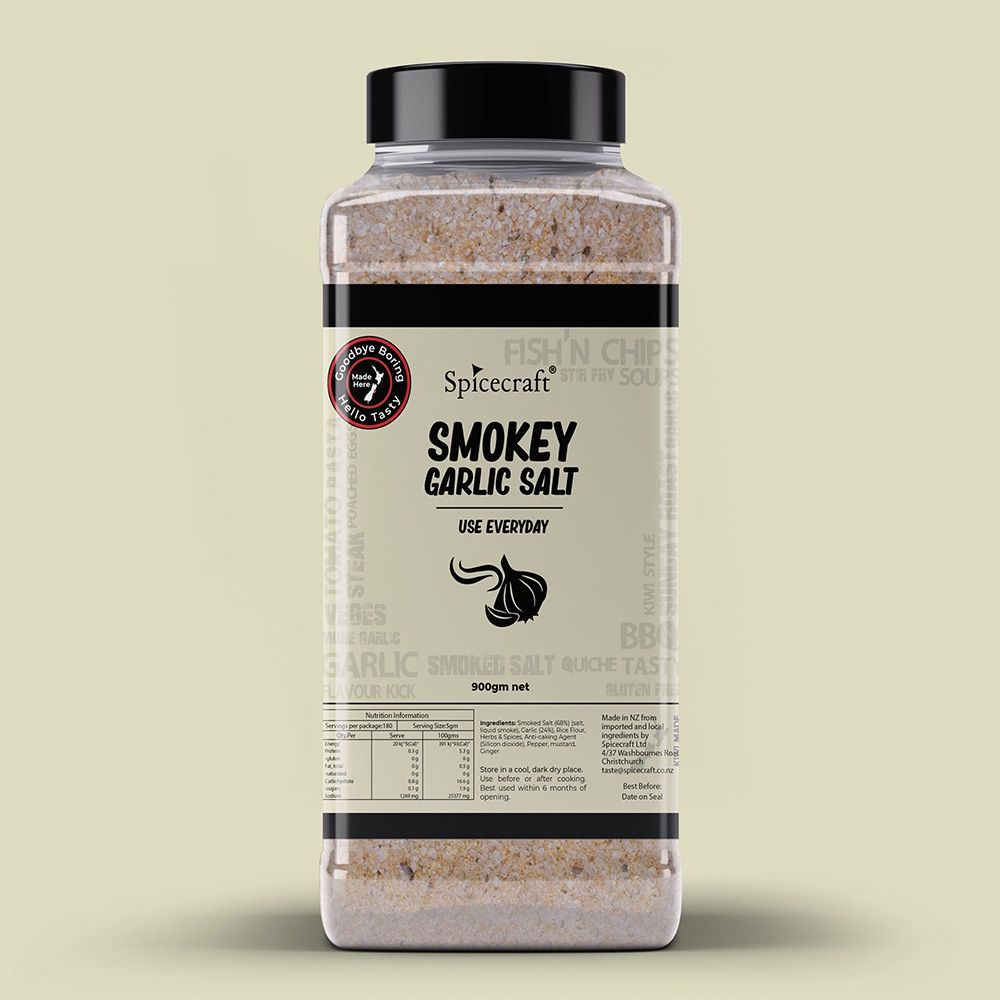 Smokey Garlic Salt  900gm