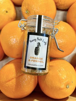 Orange &amp; Fennel Salt Blend