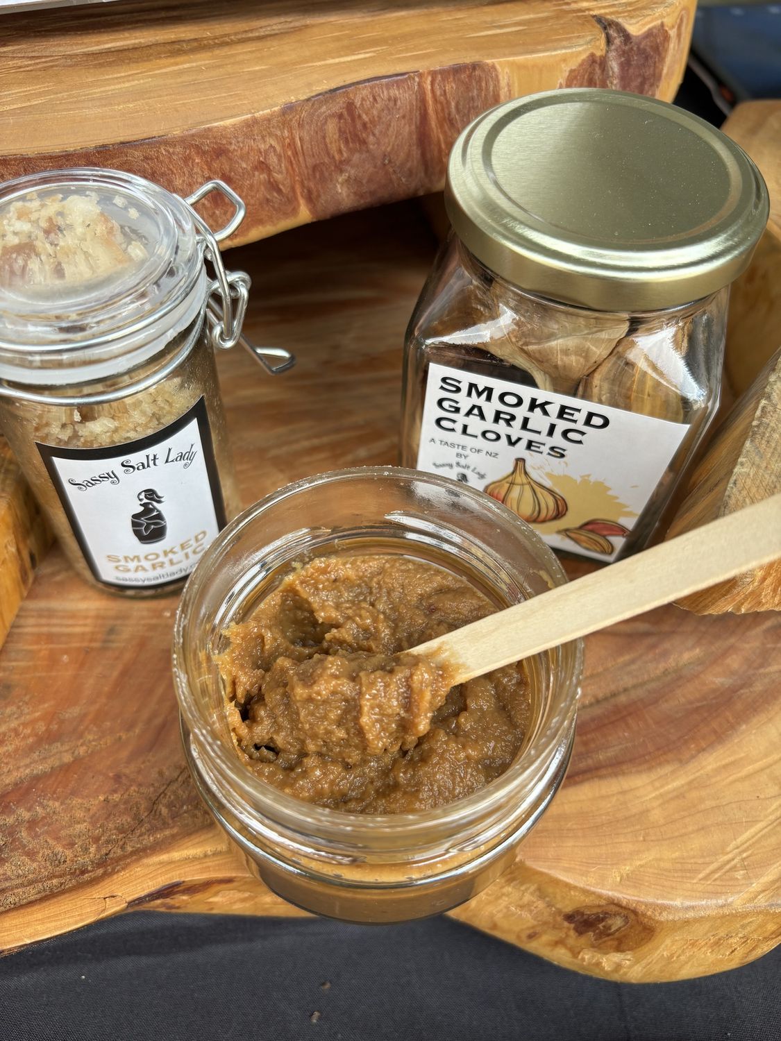 Sassy's Concentrated Puree, Flavour: Smoked Garlic