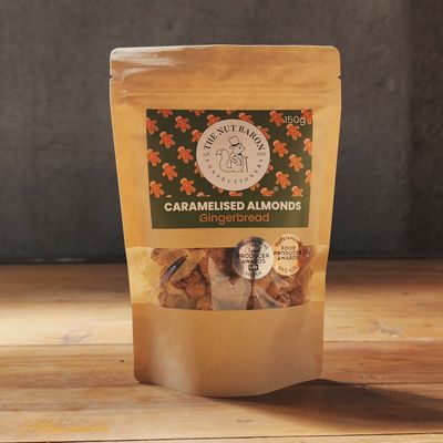 Caramelised Almonds - Gingerbread