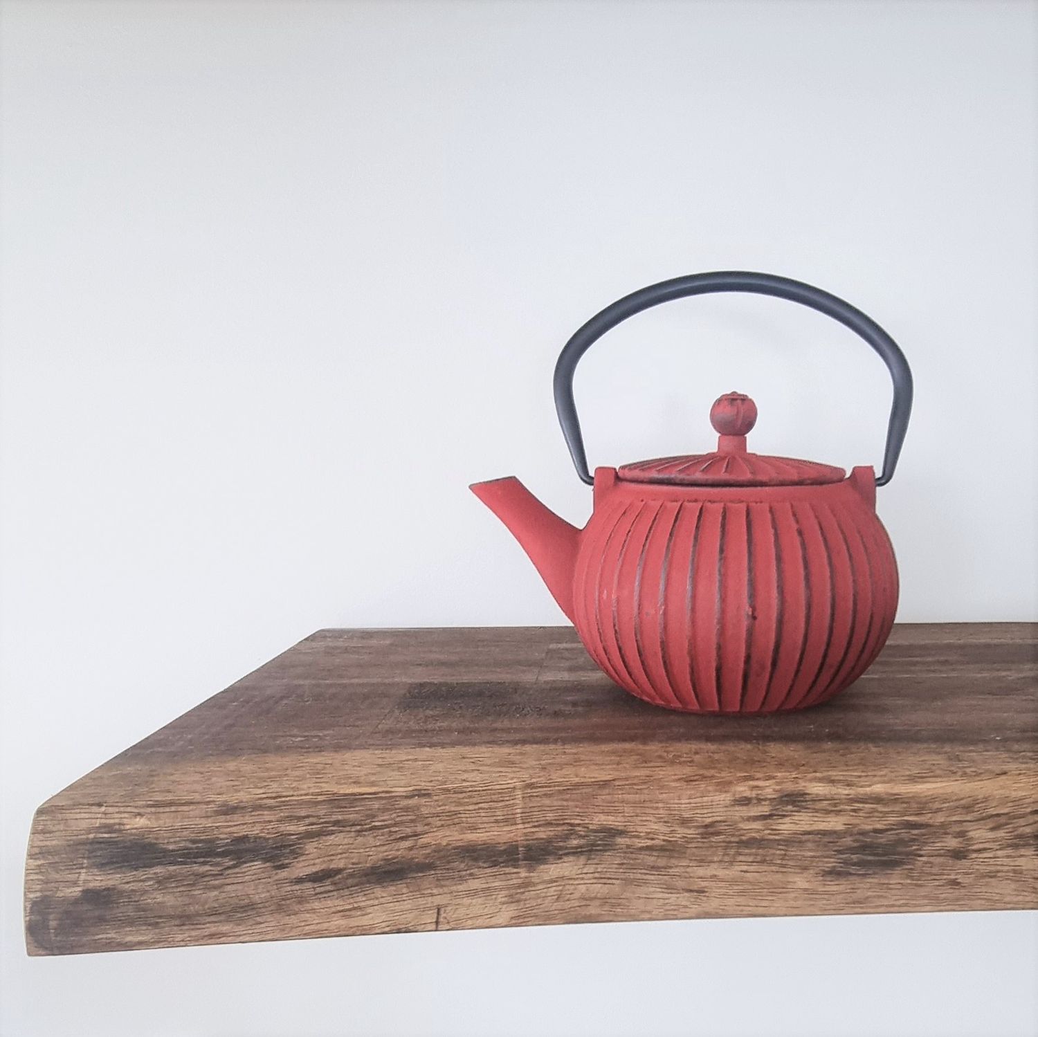 Red Teapot - Cast Iron 500ml