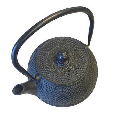 Black Hobnail Cast Iron Teapot 800ml