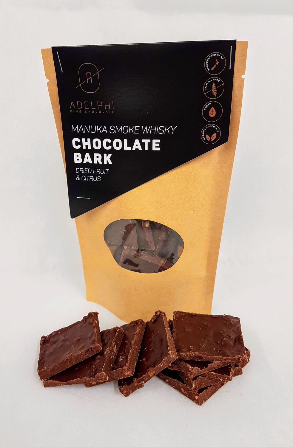 Chocolate Bark Manuka Smoke Whisky
