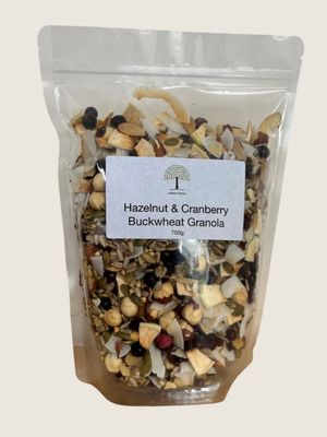 Hazelnut &amp; Cranberry Buckwheat Granola 700g