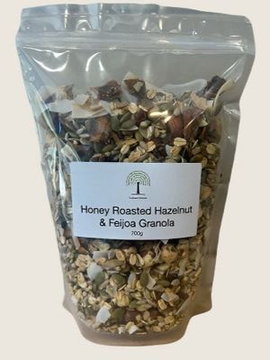 Honey Roasted Hazelnut &amp; Feijoa Granola 700g