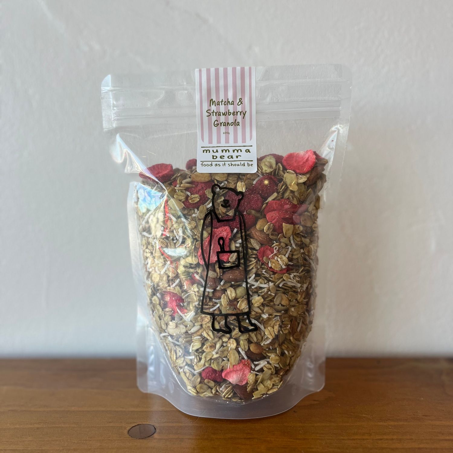Matcha Strawberry Granola 600gm