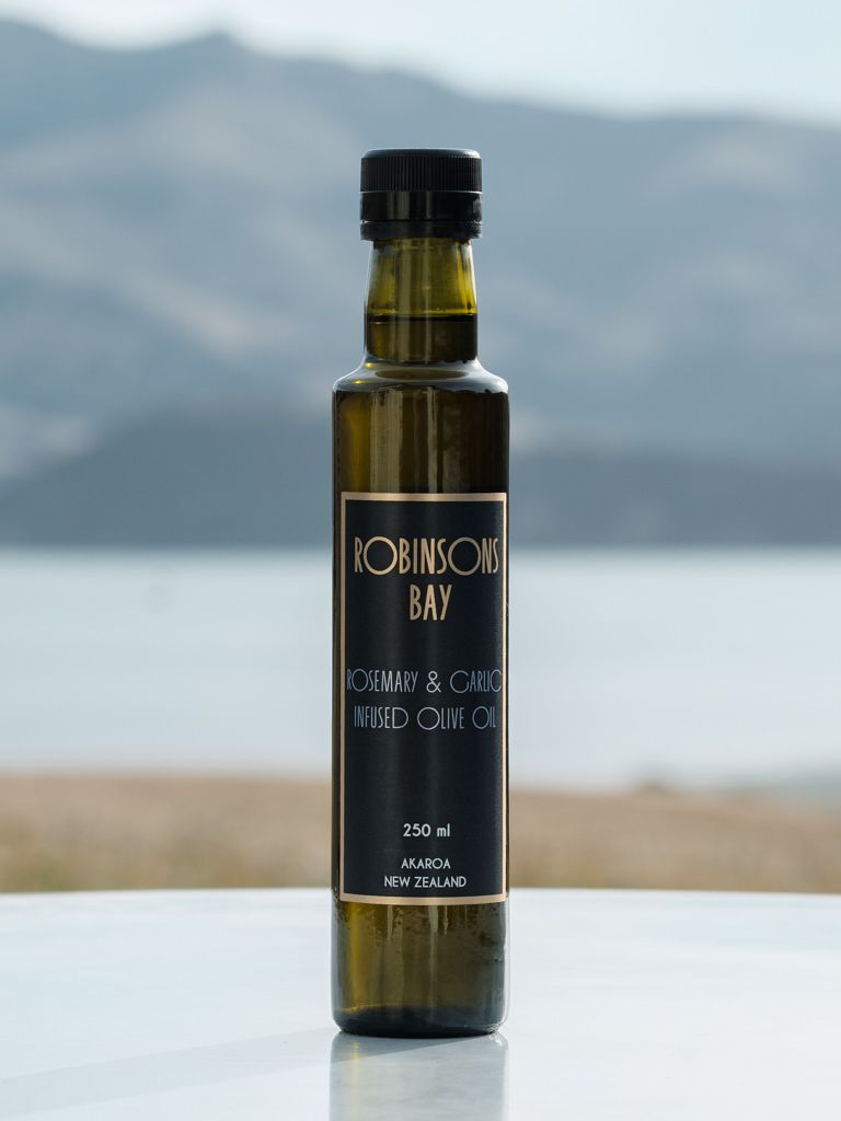 Rosemary &amp; Garlic Infused Olive Oil 250ml