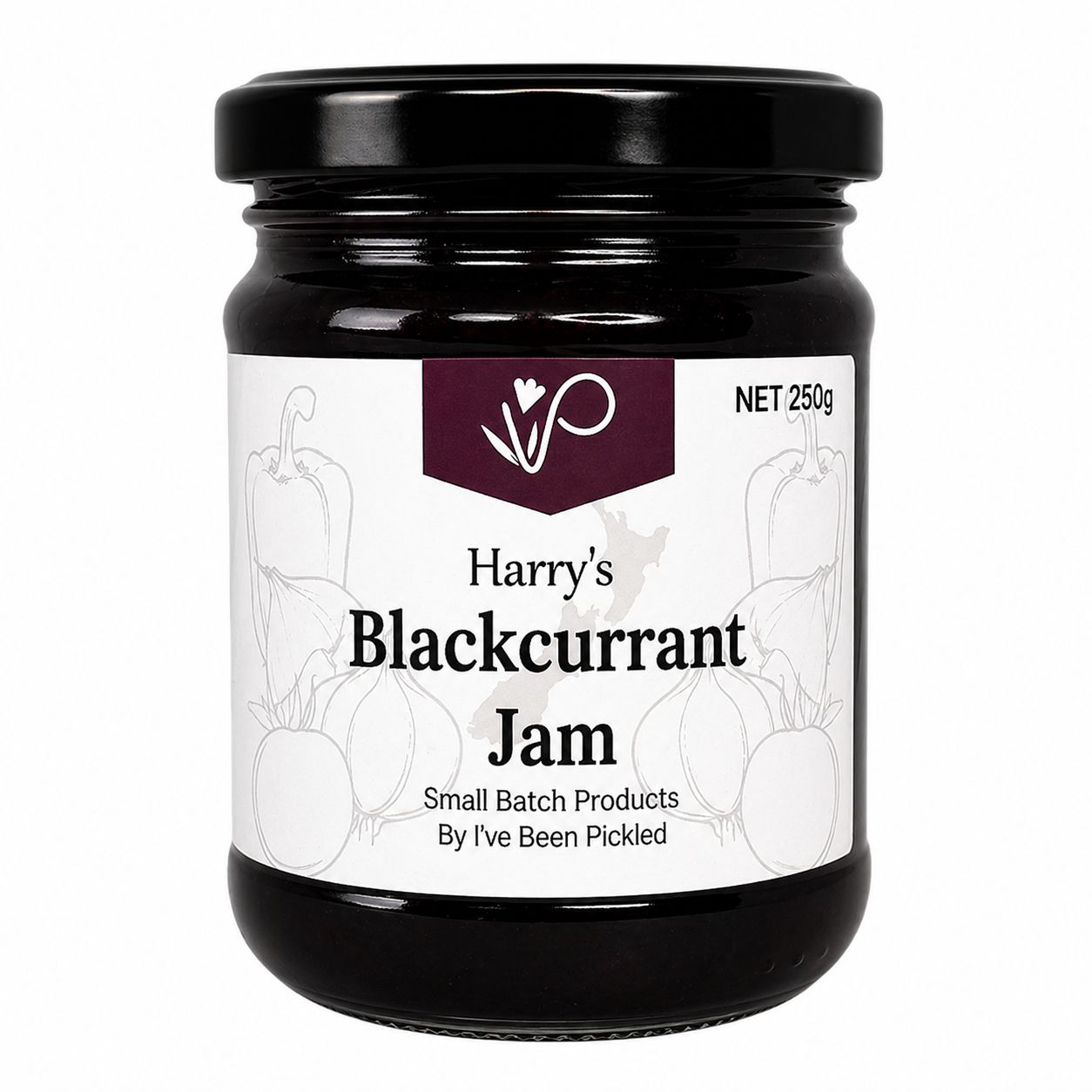 Blackcurrant Jam - 250g