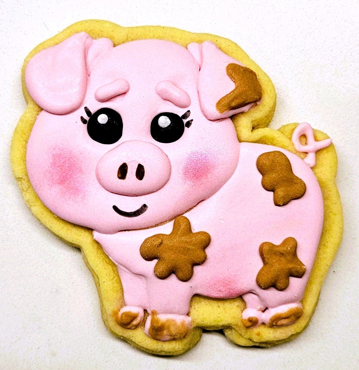 Peggy Pig Vanilla Cookie