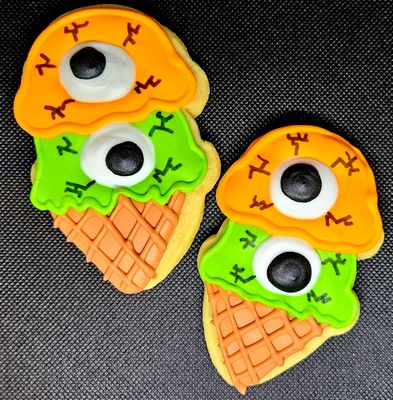 Witch Cone Vanilla Cookie