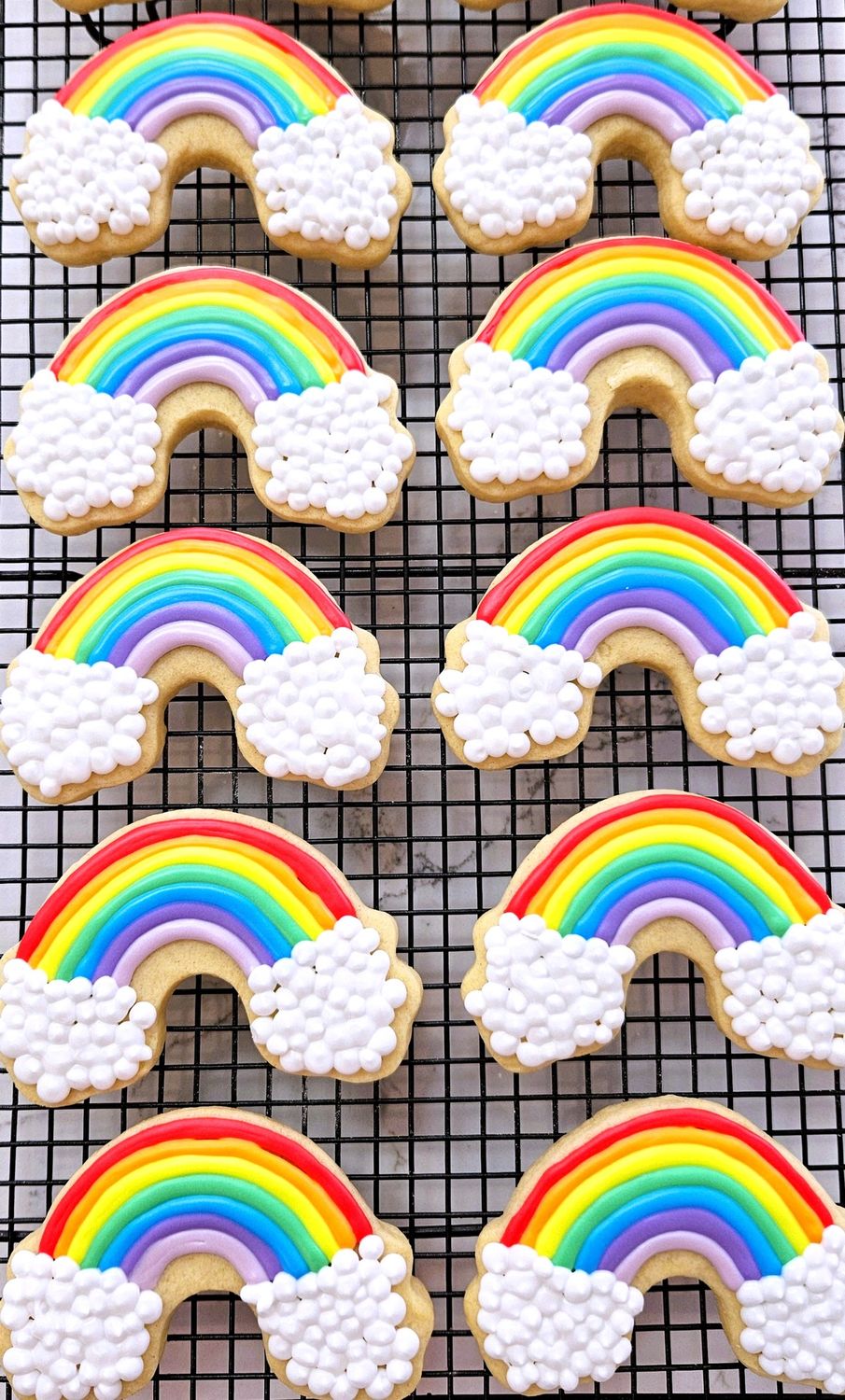 Rainbow Vanilla Cookie