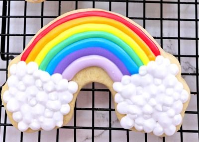 Rainbow Vanilla Cookie
