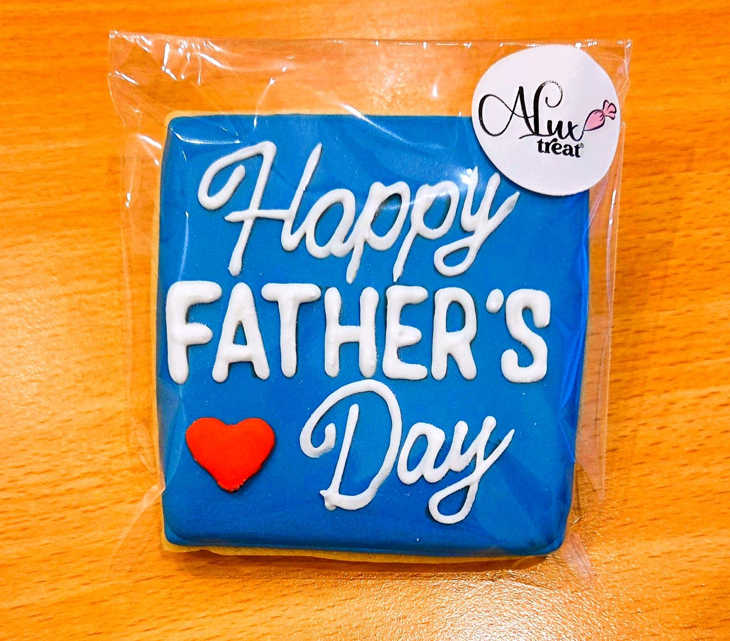 Happy Father's Day Vanilla Cookie