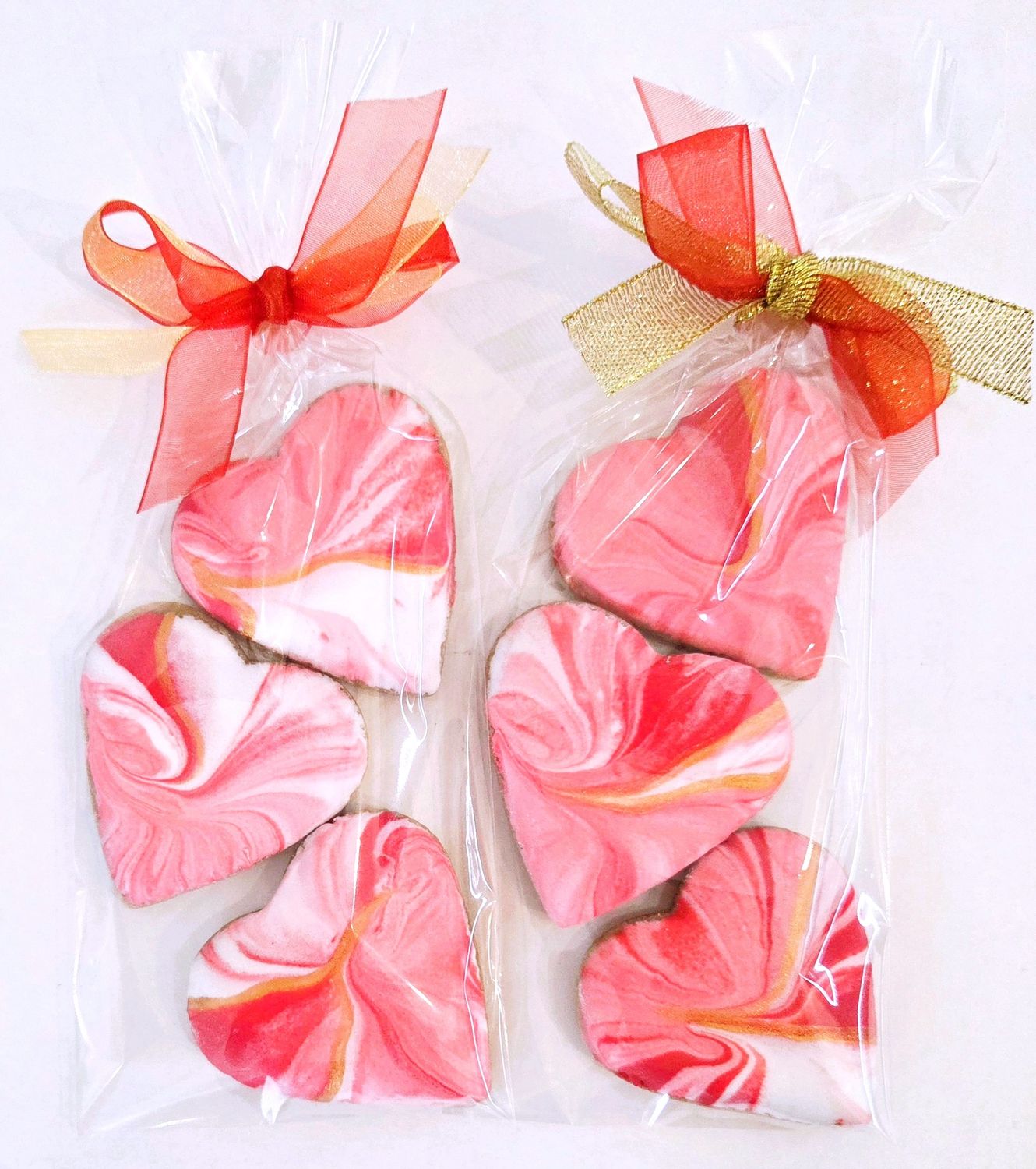 Gingerbread 3pk Heart Cookies