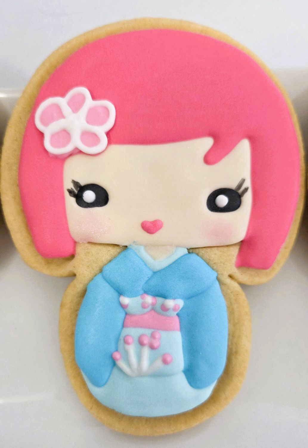 Kimono Dress Vanilla Cookie, Design: Pink