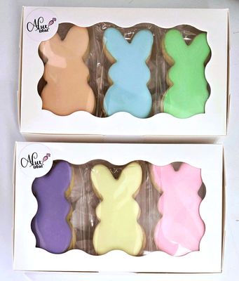 Peep Easter Bunny 3pkt Vanilla Cookie