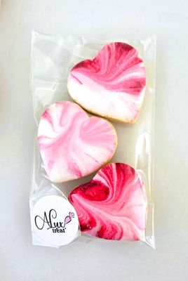 Vanilla 3pk Heart Cookies