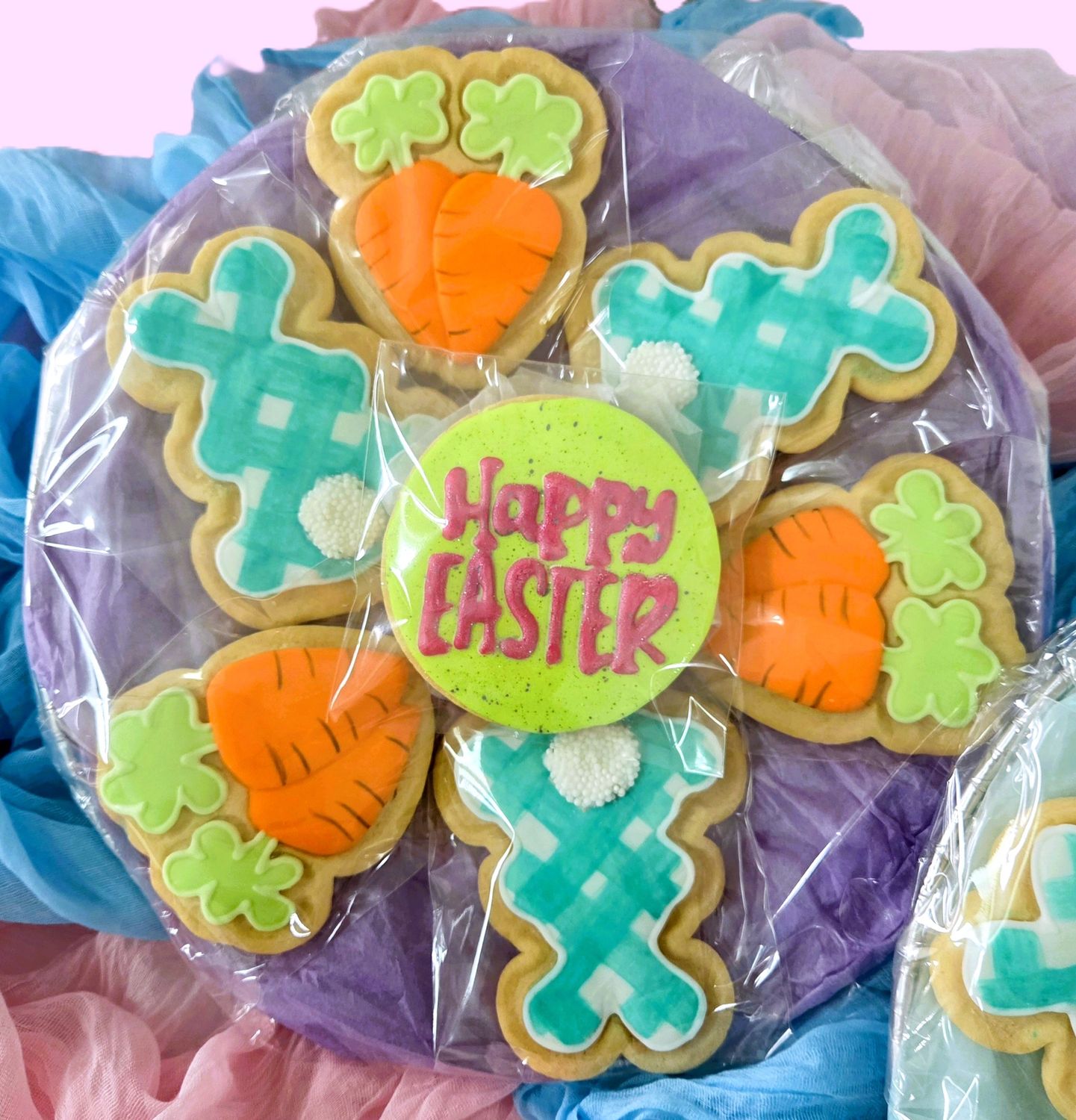 Easter Vanilla Cookie Platter