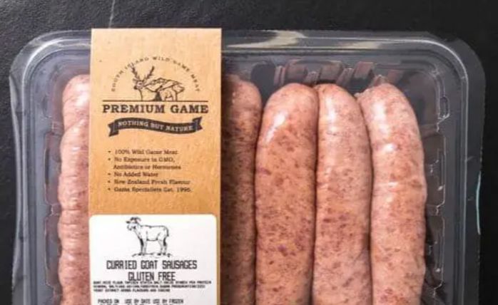 Wild Goat Curried Sausages