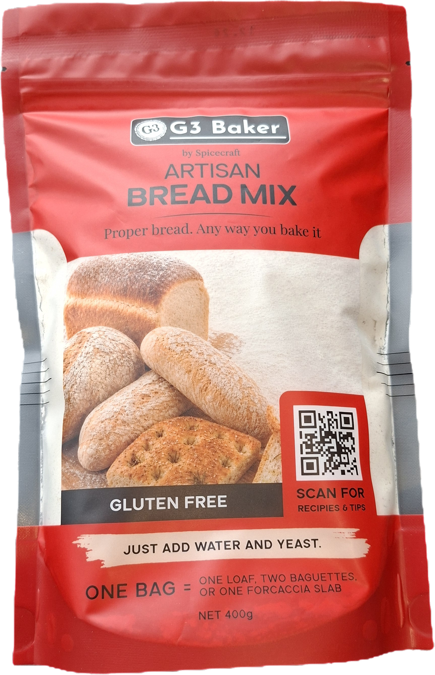 Artisan Gluten Free Bread mix (G3Baker)