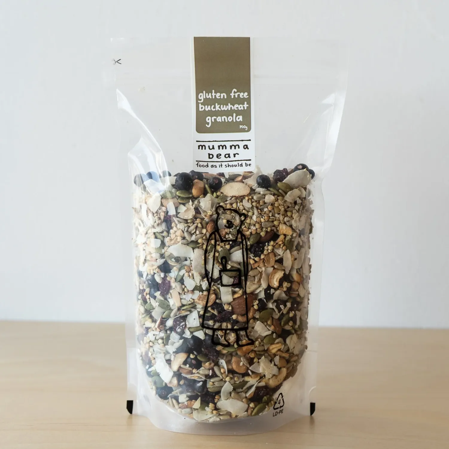 Gluten Free Buckwheat Granola 350g