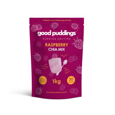 Raspberry Chia Pudding Mix 1kg