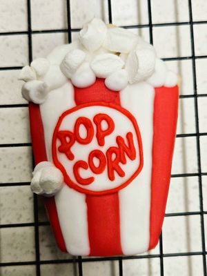 Popcorn Bucket Vanilla Cookie