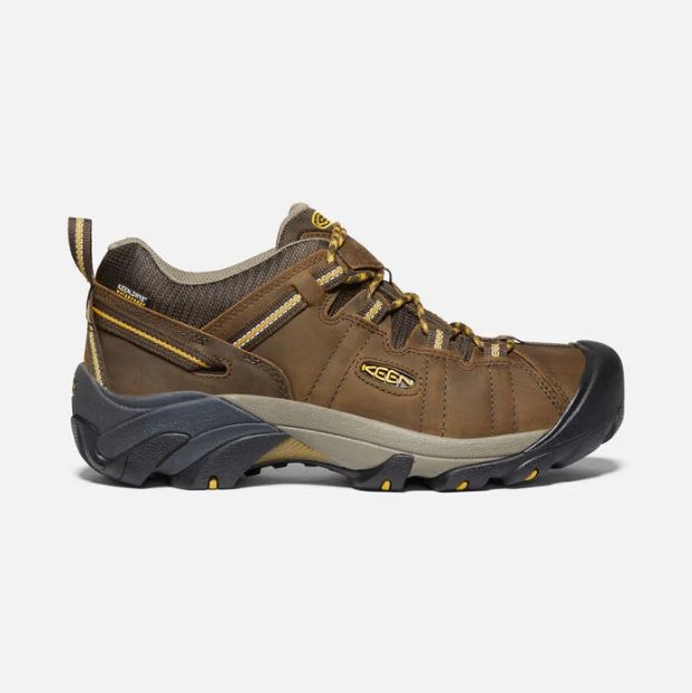 Men&#39;s Keen - Targhee II Waterproof, Color: Cascade Brown/Golden Yellow, Size: 9 Wide