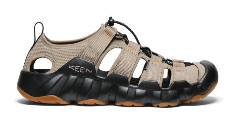 KEEN MEN&#39;S HYPERPORT H2 SANDAL, Color: Brindle/Black, Size: 9.5