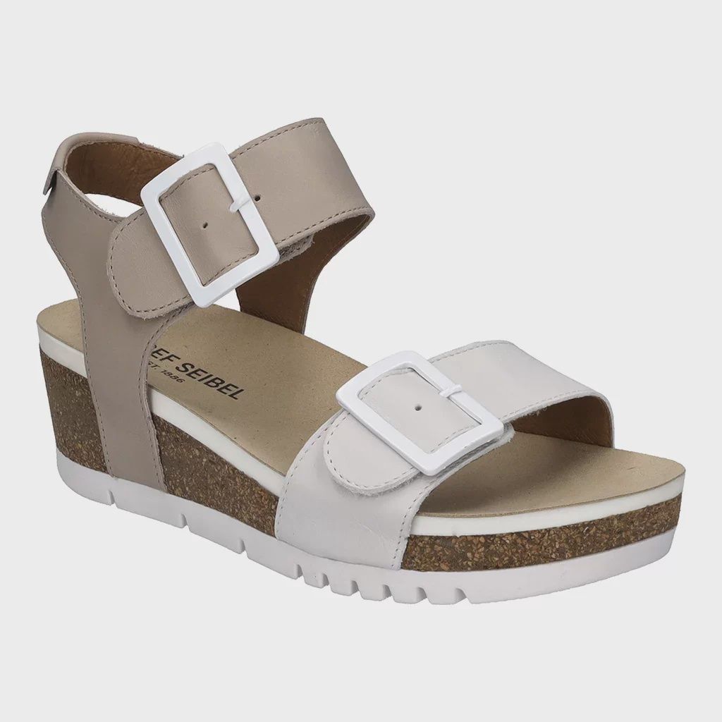 JOSEF SEIBEL - QUINN 02, Color: Off White Combi, Size: 38 (Us 7)