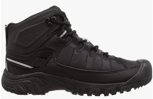 KEEN MEN&#39;S TARGHEE EXP MID WP BLACK/BLACK, Color: Black/Black, Size: 9