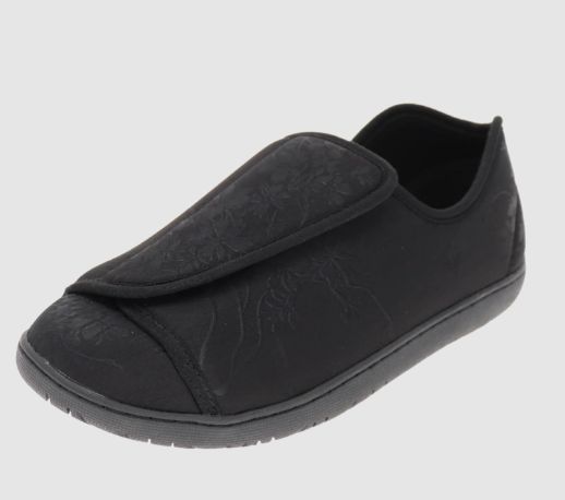 FOAMTREADS NURSE 2 ED (EXTRA DEPTH), Color: Black, Size: 7