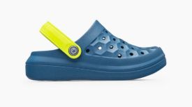 JOYBEES KIDS VARSITY CLOG MIDNIGHT TEAL/CITRUS, Color: Midnight Teal/CitrUS, Size: C6