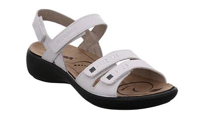 Romika Women&#39;s Ibiza 86 Sandal White, Color: White, Size: 38/7Us